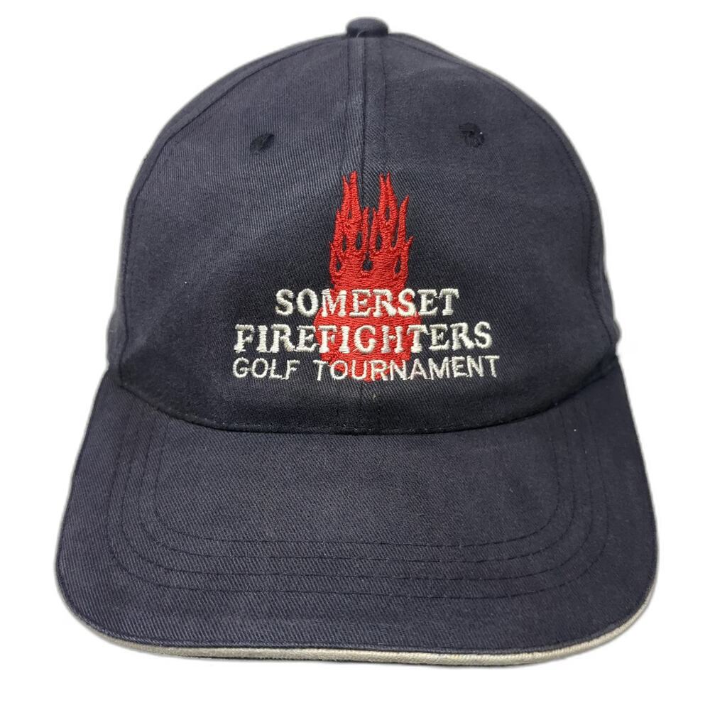 Toppers Somerset Firefighters Golf Tournament 2004 Gray Baseball Cap OSFM Hat